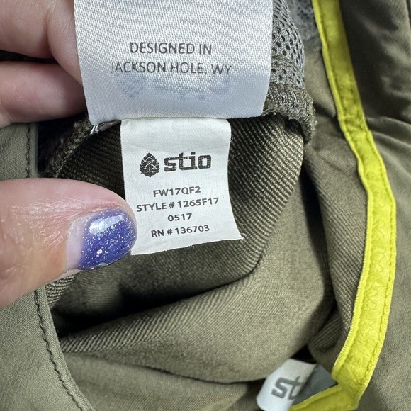 Stio Pants Womens Size 4 Green PINEDALE Technical Pants Softshell Stretch - Picture 15 of 16